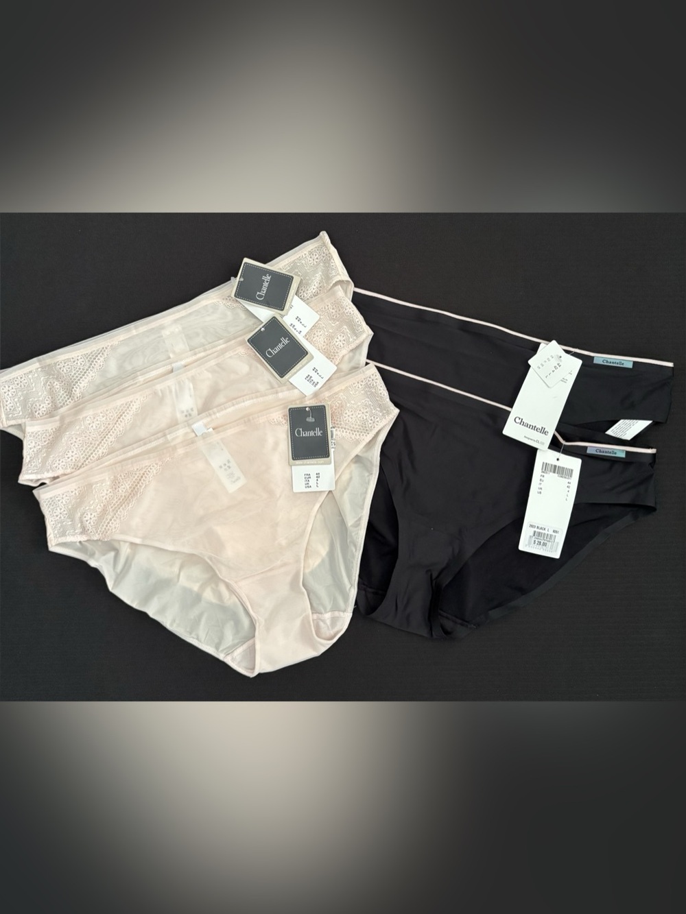 Chantelle Underwear Panties 5 Pack Bundle sz Large